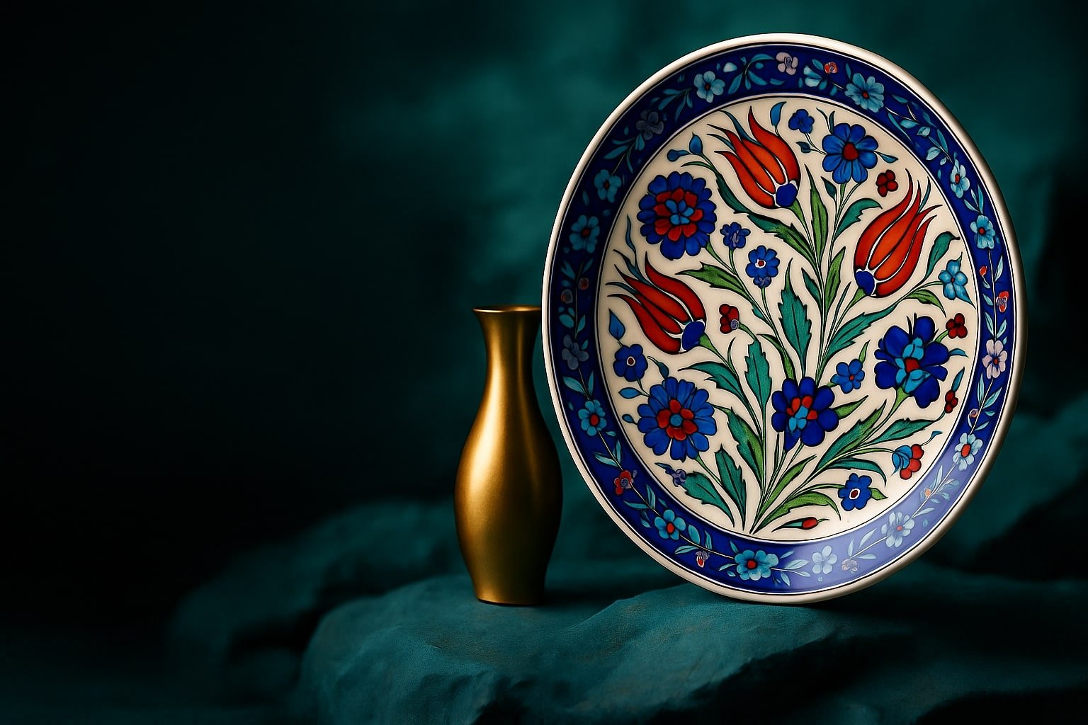 ÇİNİ TABAK<br/>EL İŞÇİLİĞİ
