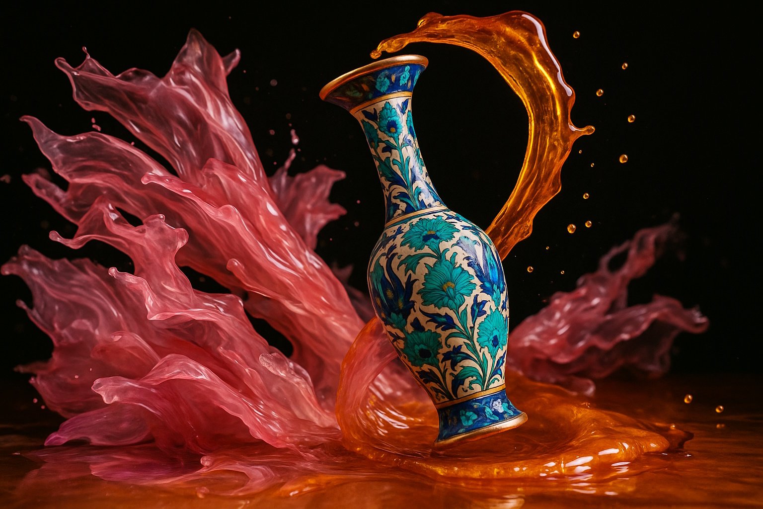 GÜMÜŞ RENKLİ<br/>ÖZEL TASARIM VAZOLAR
